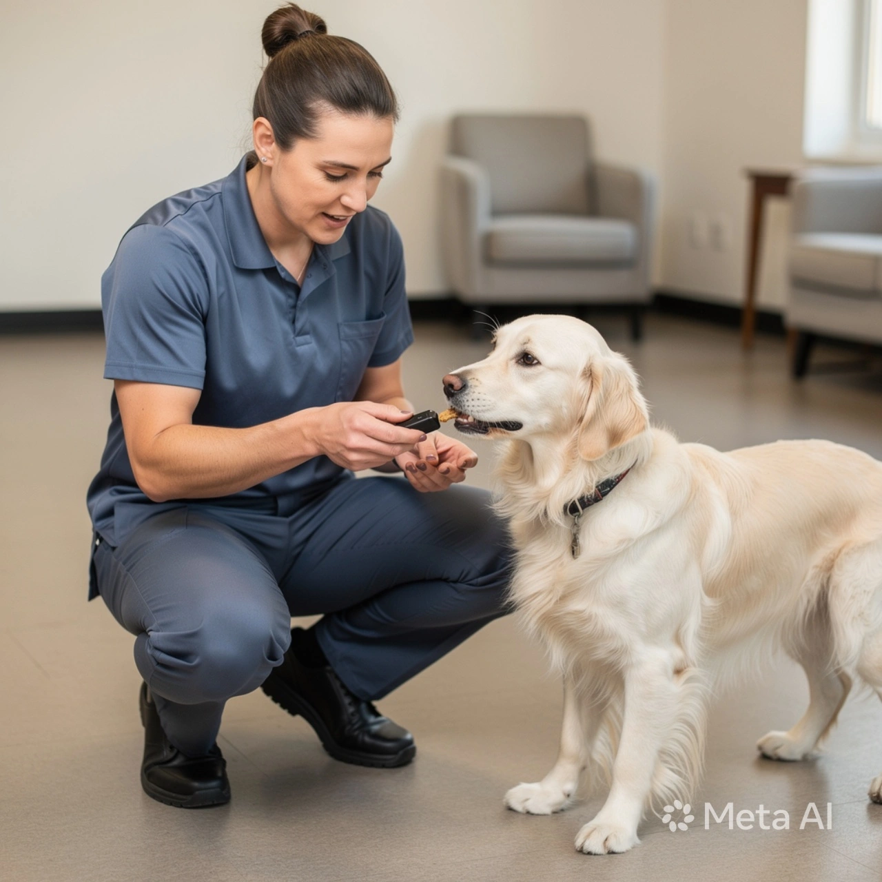 Behavior modification is the process of changing the way a dog responds to their environment.