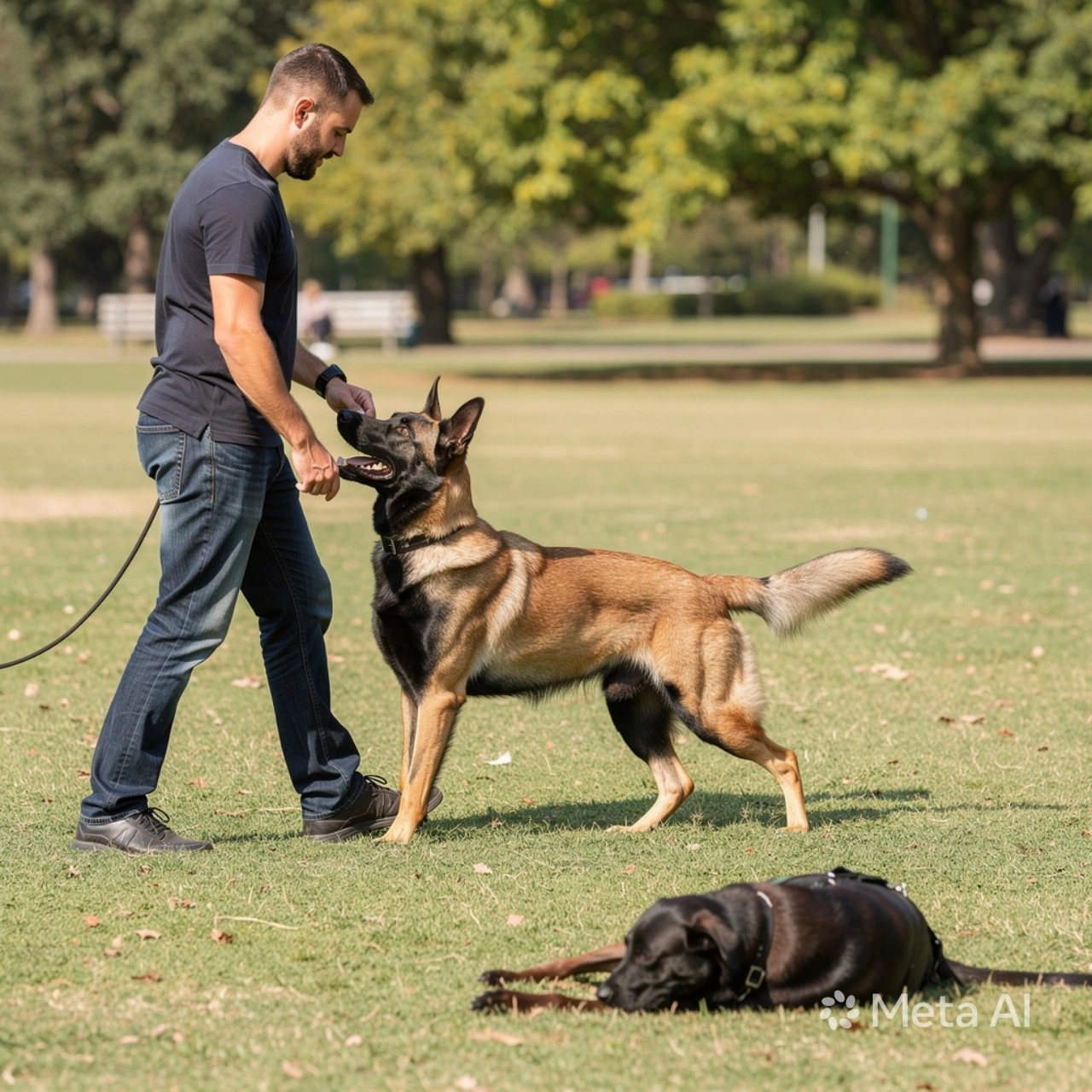 Behavior modification is the process of changing the way a dog responds to their environment.